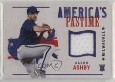 2022 Panini Chronicles America's Pastime Swatches Red Aaron Ashby #APS-AA 1n96