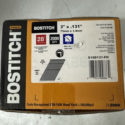 Bostitch 688-S10D131-FH 3 In. 0.131 Plain Stick Nail