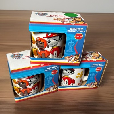 3 Paw Patrol Tassen im Geschenkkarton