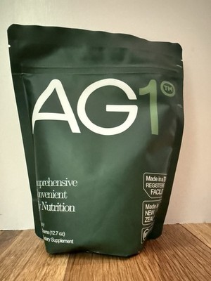 NEW AG1 Greens Powder Bag, Athletic Greens Supplement, EXP 7/26, 12.7 oz