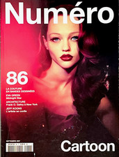 NUMERO Magazine 86 SASHA PIVOVAROVA Shannan Click HILARY RHODA Claudia Schiffer