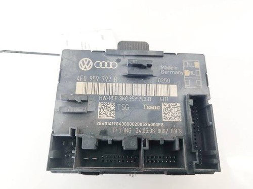 Audi A6 2009 Door control relay (DOOR CONTROL UNIT MODULE ECU ) 4F #2792963-58