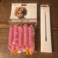 Curlformers Heatless Hair Curlers 10 Curlers  1 Hooks For Short Medium Hair