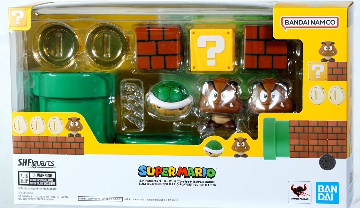 S.H.Figuarts 3set Mario & Luigi & Playset 2026 TAMASHII NATIONS