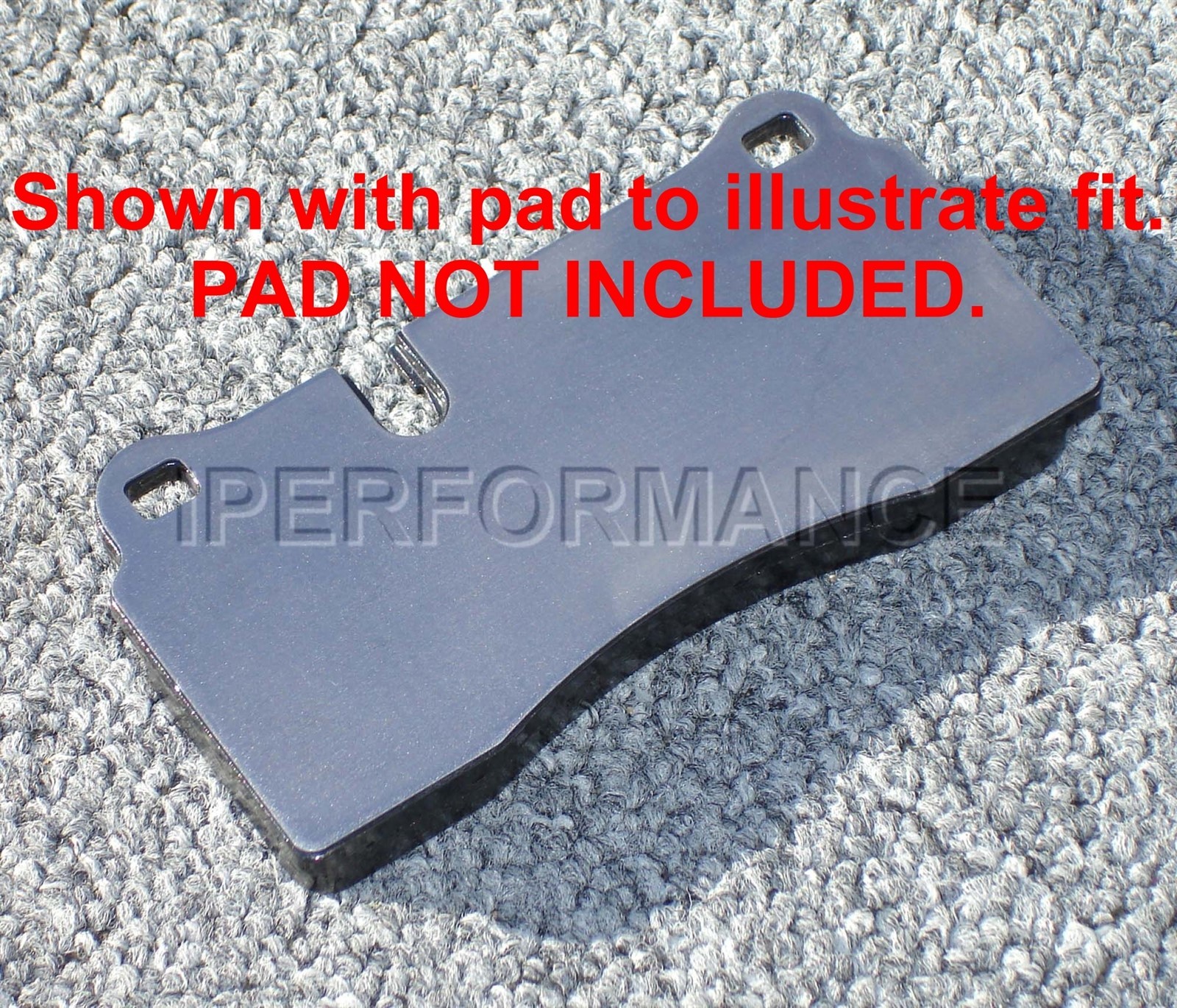Titanium Brake Pad Shim Heat Shield Set for Lamborghini Diablo 95-01; Brembo Fr