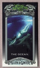 The Ocean 2020 Topps Allen & Ginter Baseball Where Monsters Live Mini #MWML-4
