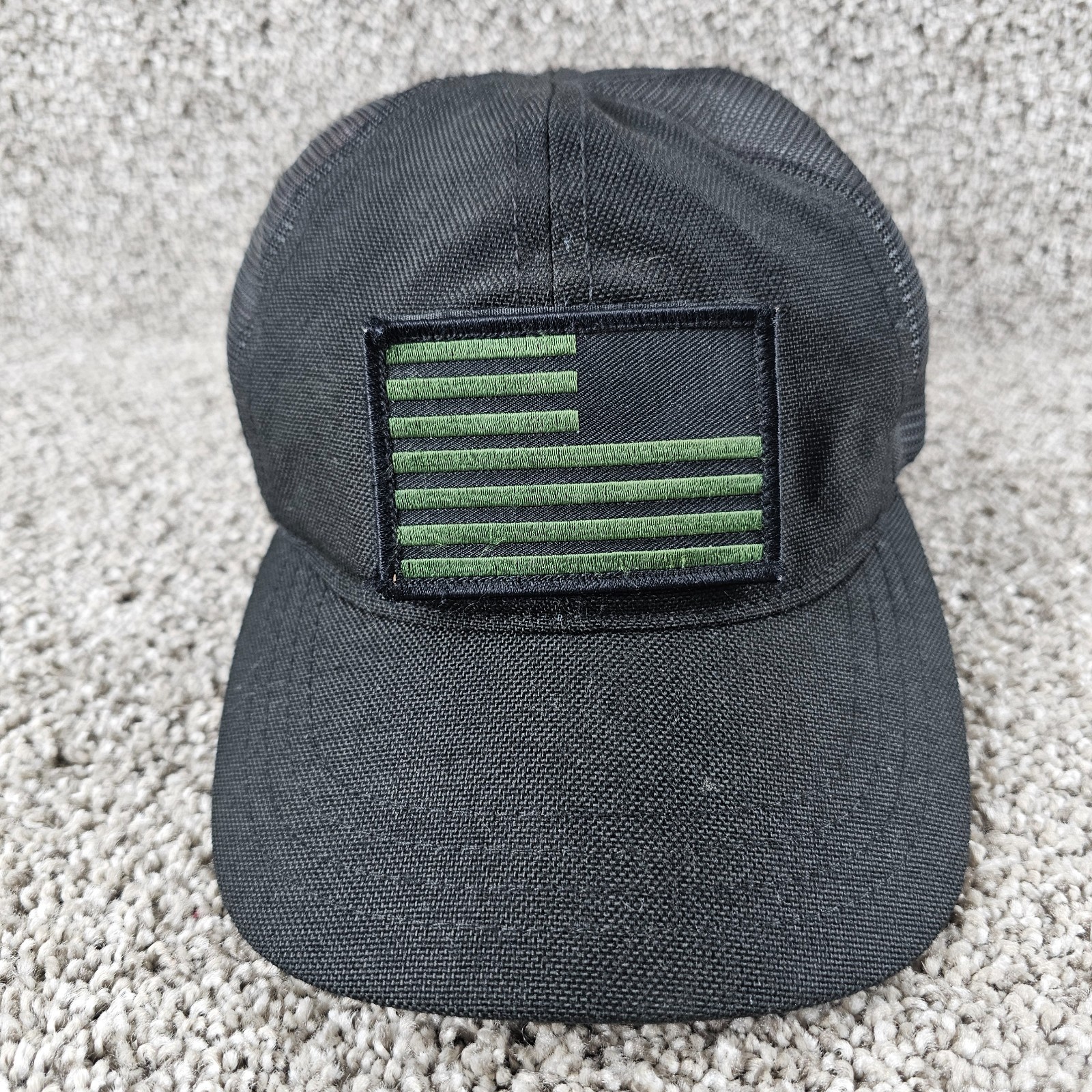 GoRuck Hat Cap Black Mesh Panel Strapback USA Mad… - image 1