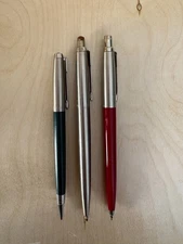 Vintage Parker Mechanical Pencil Lot (3) – Jotter & Parker 45 Stainless