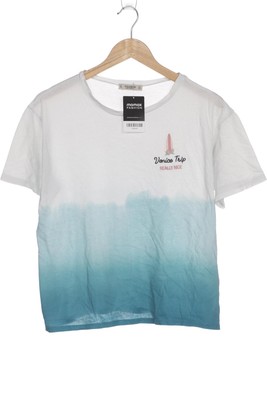 Pull & Bear T-Shirt Damen Shirt Kurzärmliges Oberteil Gr. M Baumwoll... #bxzf7h8