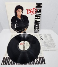 Michael Jackson BAD ~ OE40600 (PROMO) Original 1987 1st Pressing LP EX 