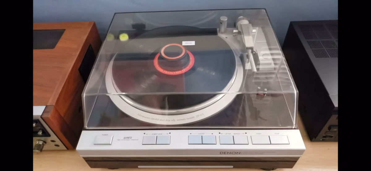 DENON DP-47F Fully Automatic Direct-Drive Vintage Turntable Fully