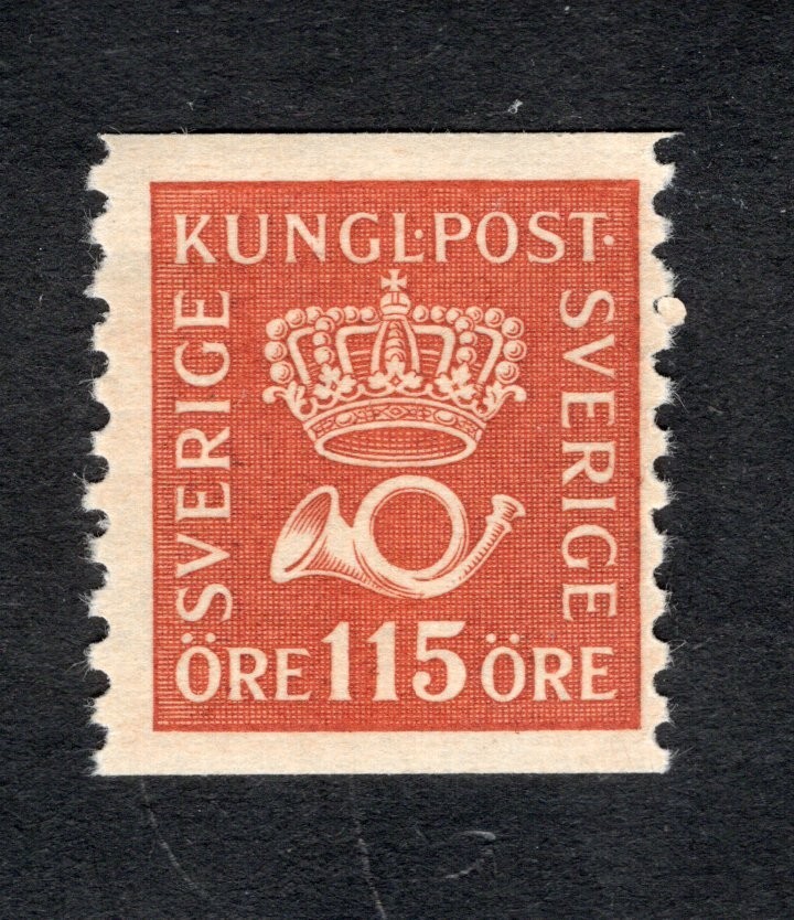 Sweden 1921 stamp Mi#203(1) START10%ONLY MH CV=24$