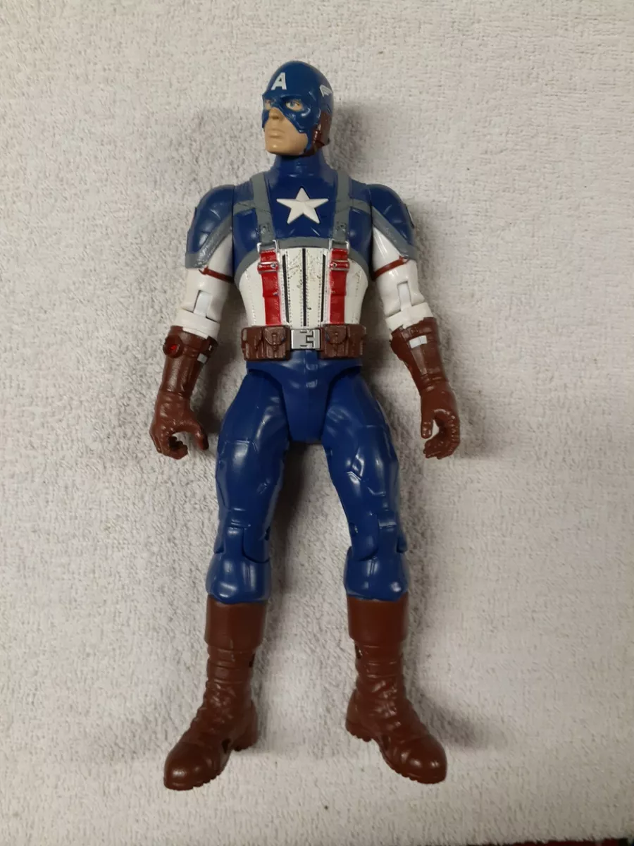 Talking captain america on sale action figure