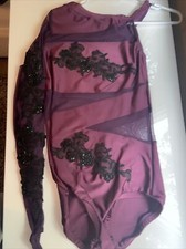 purple dance costume