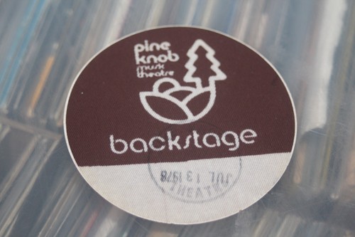 Crosby Stills & Nash - unused backstage pass Pine Knob 1978 - FREE
