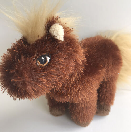 Ganz Webkinz Lil Kinz Horse Brown Pony 7” Plush No Code HS103