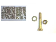 500 Piece Grade 8 Hex Head Bolts, Nuts, And Washers Fine Thread SAE Assortment