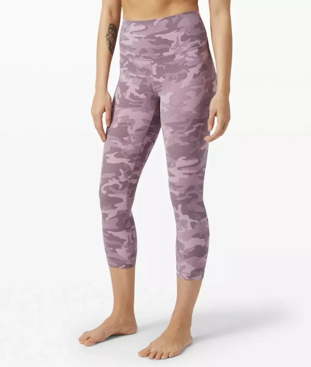 Lululemon Align Pant Tights Size 2 Incognito Camo Pink Taupe 21” New With  Tag