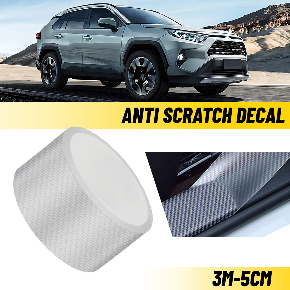 Car Door Sill Protector Scuff Cover Anti-Scratch Tape Decal