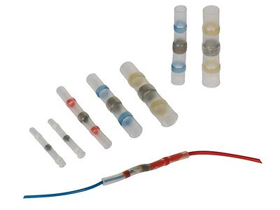 Raychem / TE Connectivity CWT-9002 Rot Schrumpf Lötschlauch 2,7 mm (100 Stück)