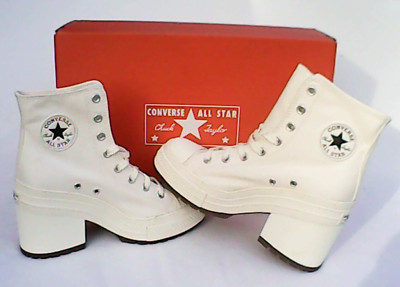 Converse Chuck 70 De Luxe Heel Shoes 'Egret' Sneaker Women's 10 Men's 8 A05348C