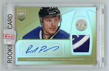 2013-14 Totally Certified RC Auto Patch Mirror Platinum Gold #174 R. Panik 3/5