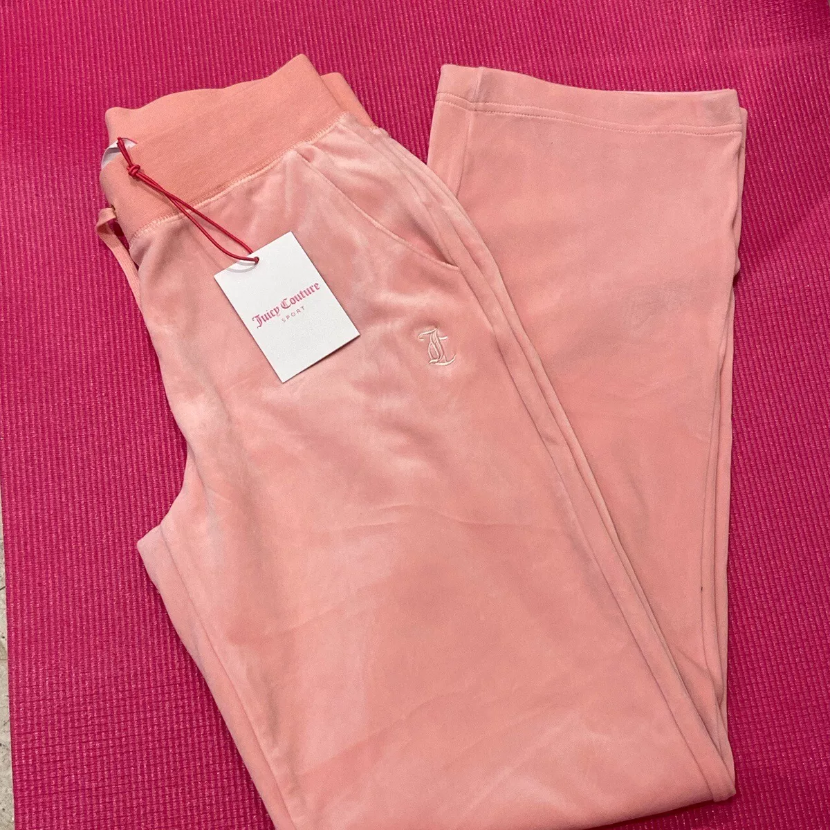 Baby pink hotsell tracksuit bottoms