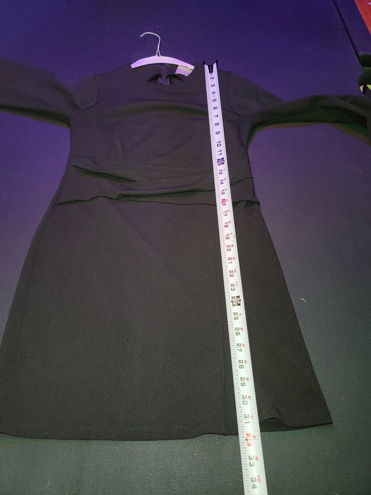 Asos Women's Black Polyester Round Neck Long Slee… - image 14