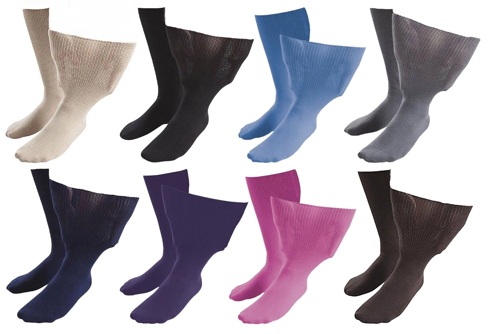 Sock Shop Iomi Footnurse - Mens & Ladies Unisex Extra Wide Oedema Socks 4 sizes