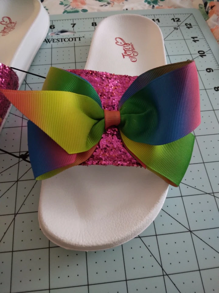 Nuevo Jojo Siwa Diapositivas, Niño Talla 3 y Nuevo Puzzle en Caja, Sin Abrir Foto 3 de 4