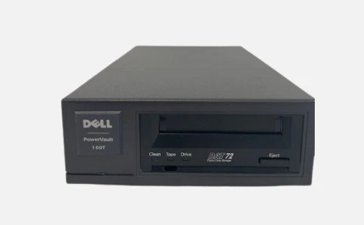 Dell CD72LWE PowerVault 100T SCSI DAT 72 External Tape Drive - Image 2 of 3