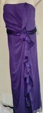 Prom Ring Dance Davids Bridal Plum 12 Formal Gown Bridesmaid Dress F14336 Purple
