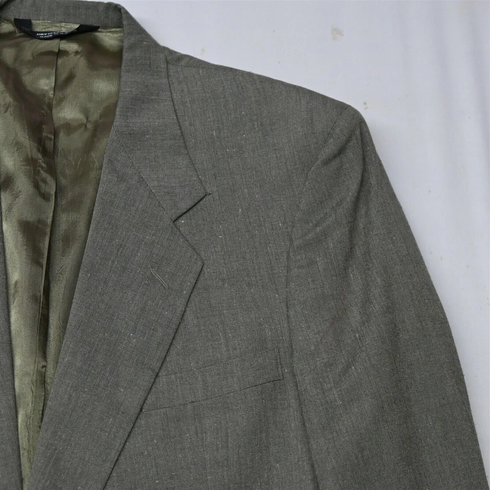 Gordon Thomas 44R 40x29 Marrón Tostado Hecho en EE. UU. Hombres Chaqueta Pantalones Traje Foto 2 de 4