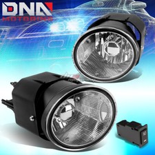 For 01-04 Nissan Frontiersentra Chrome Clear Pair Fog Light Lampbulbswitch
