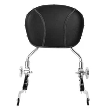 Adjustable Detachable Backrest Sissy Bar For Harley Touring Road King 2009-2025