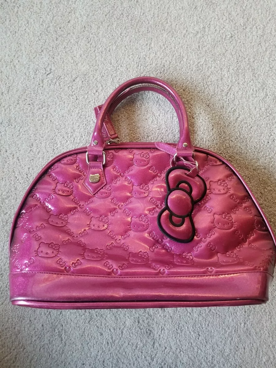 Loungefly Hello Kitty Sanrio Patent Leather Large Tote Bag Purse