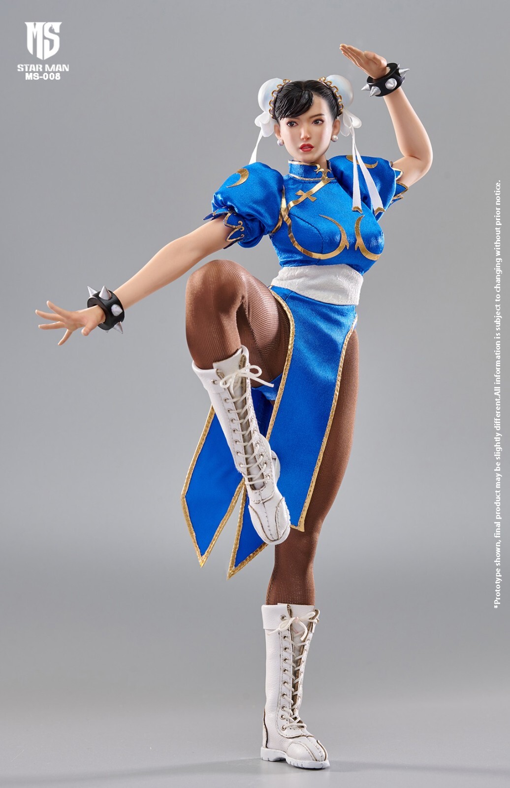 In Stock STAR MAN MS-008 1/6 Female Fighter Chunli Collectible