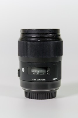 Sigma 35mm F1.4 DG HSM | A  Lens (For Canon EF Mount) Used