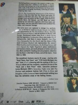 LD The Rolling Stones Laserdiscs Set of 7 Circus 63-89 In The Hyde