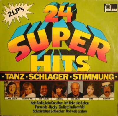Various - 24 Super Hits 2xLP Comp Vinyl Schallplatte 89219