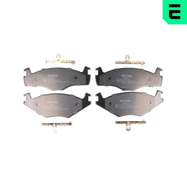 Optimal BP-09968 Bremsbelagsatz, Scheibenbremse FüR Seat VW-image