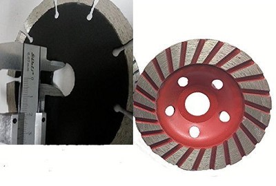 5 Inch Turbo Coarse Cup Wheel Diamond Segmented Blade Concrete Sander Granite 