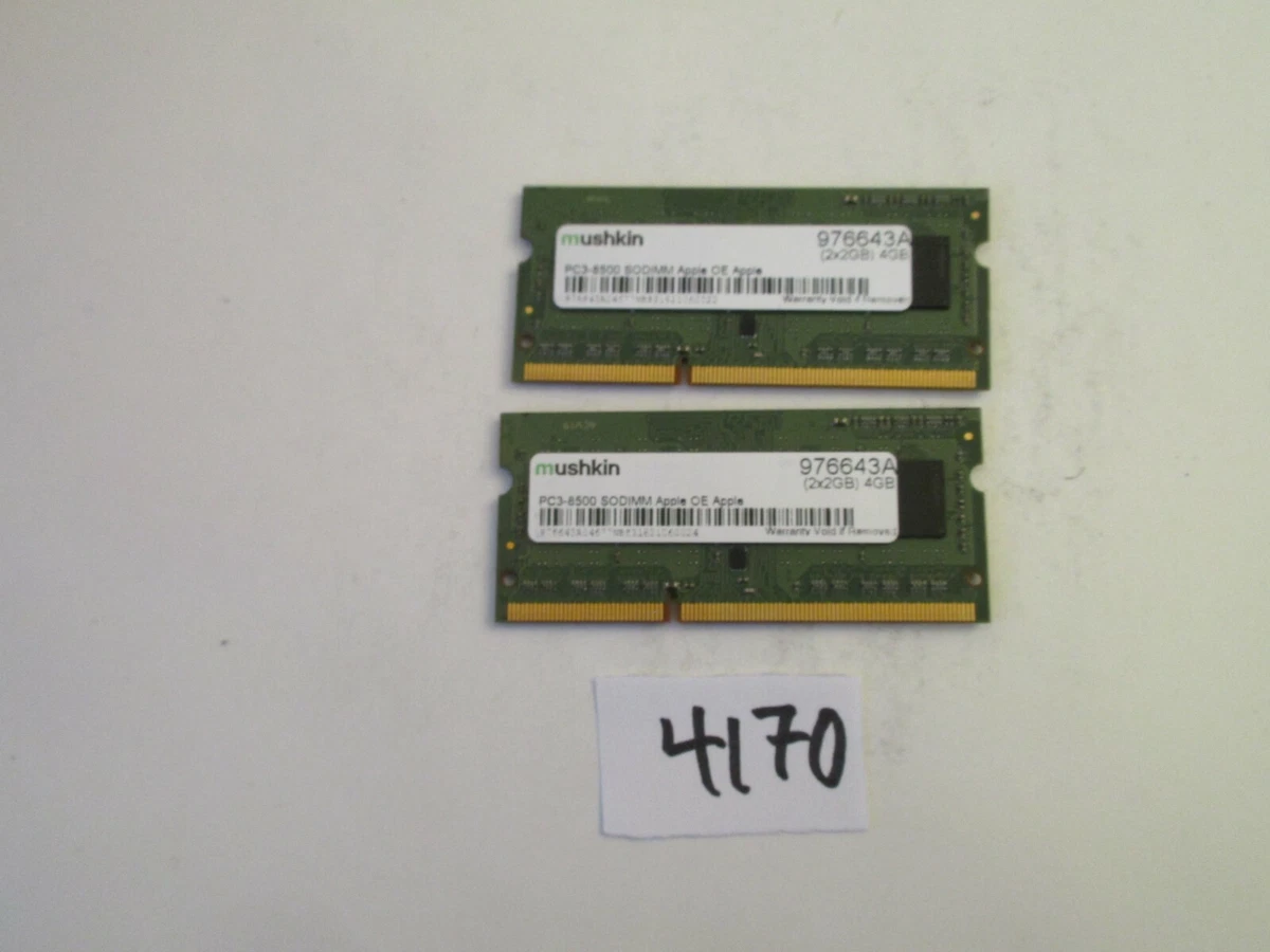 Mushkin Enhanced PC3-8500 (DDR3-1066) DDR3 SDRAM Memory (RAM) for