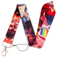 Gravity Falls Dipper Mabel Pines Cartoon Characters ID Holder Lanyard