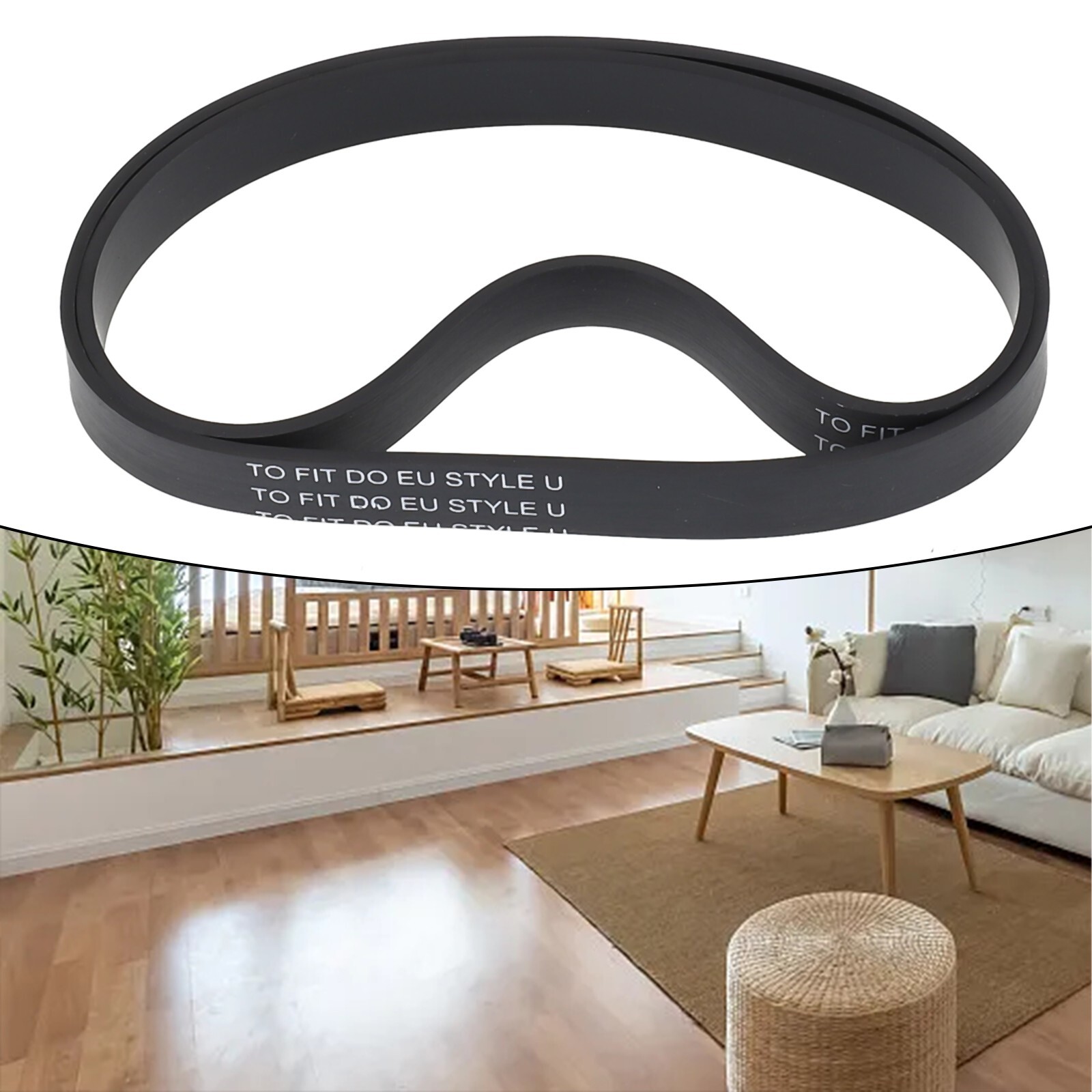 Vacuum Belt For Eureka Black Fits NEU180/180B/180C/182/182A/186 High