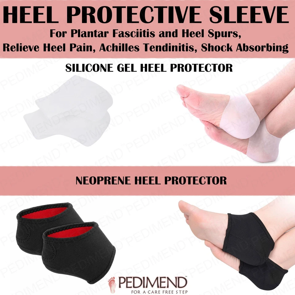 Pedimend™ Heel Support for Relieving Heel Pain from Plantar Fasciitis, Heel Spur