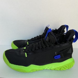 jordan proto react black green