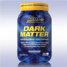 MHP DARK MATTER (3.44 LB) post-workout recovery energy mass gainer super 3 4 lb