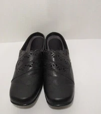 Easy Street Comfort Wave Womens Black Clog Shoes, Insole, Slip-Ons, Size 10 M