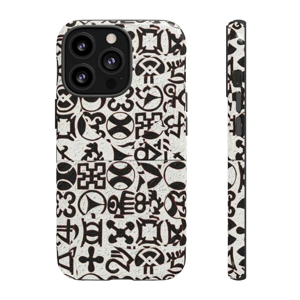African print Kigali phone case - stylish protective cover